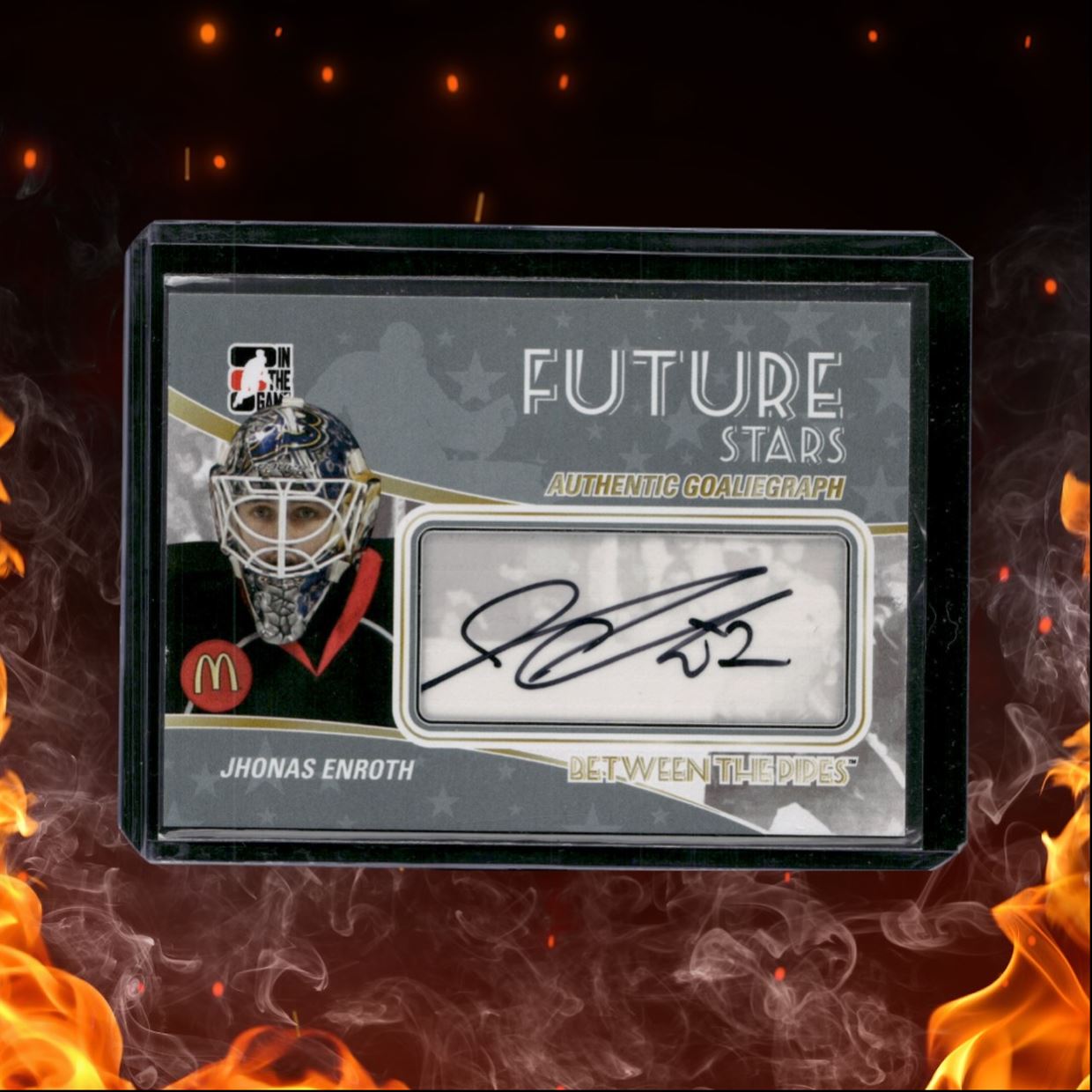 2010-11 In The Game Between Pipes Jhonas Enroth Future Stars Goaliegraph Auto
