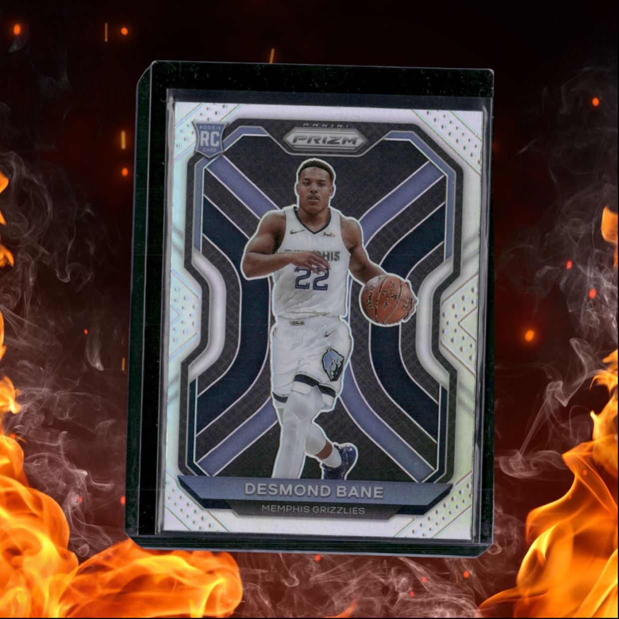 2020-21 Panini Prizm Desmond Bane Silver Prizm Rookie #297