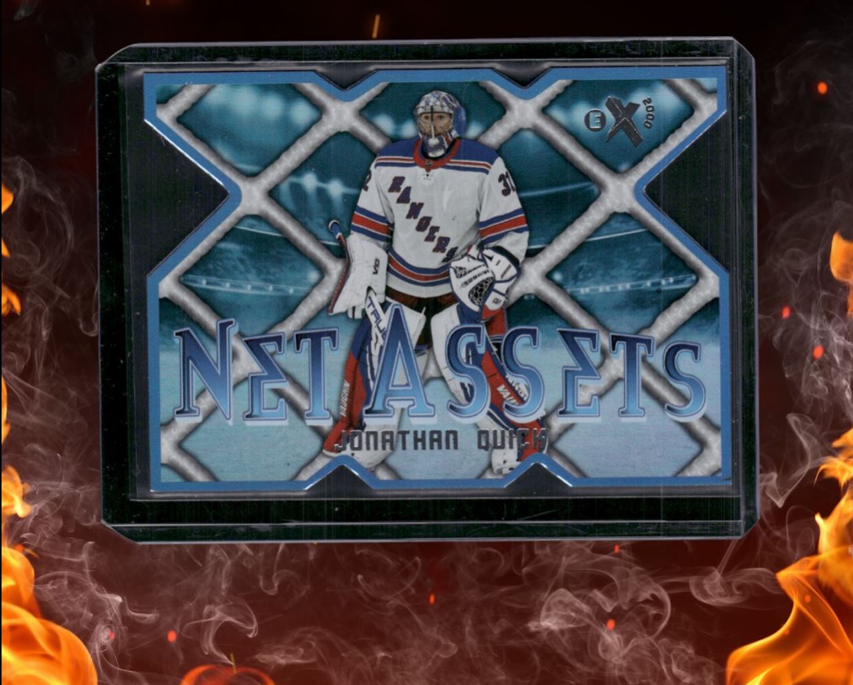 2023-24 SkyBox EX 2000 Jonathan Quick Net Assets #NA-26
