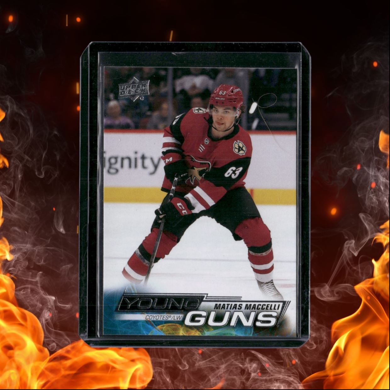 2022-23 Upper Deck Matias Maccelli Young Guns Rookie #216