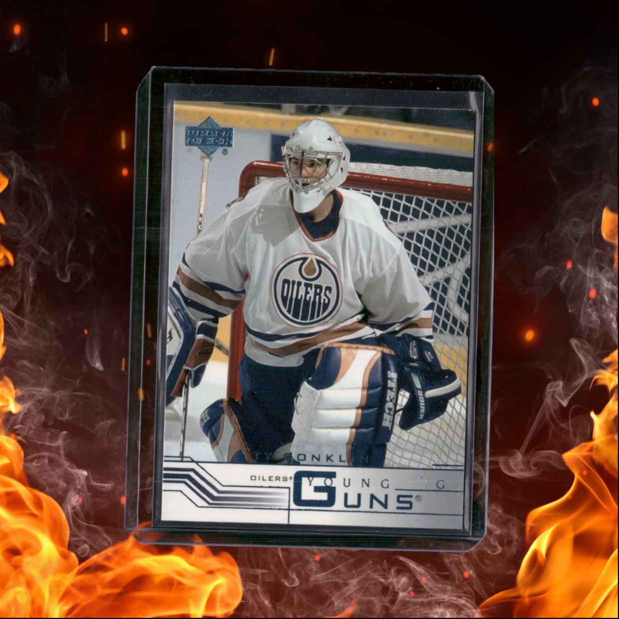 2001-02 Upper Deck Ty Conklin Young Guns Rookie #423
