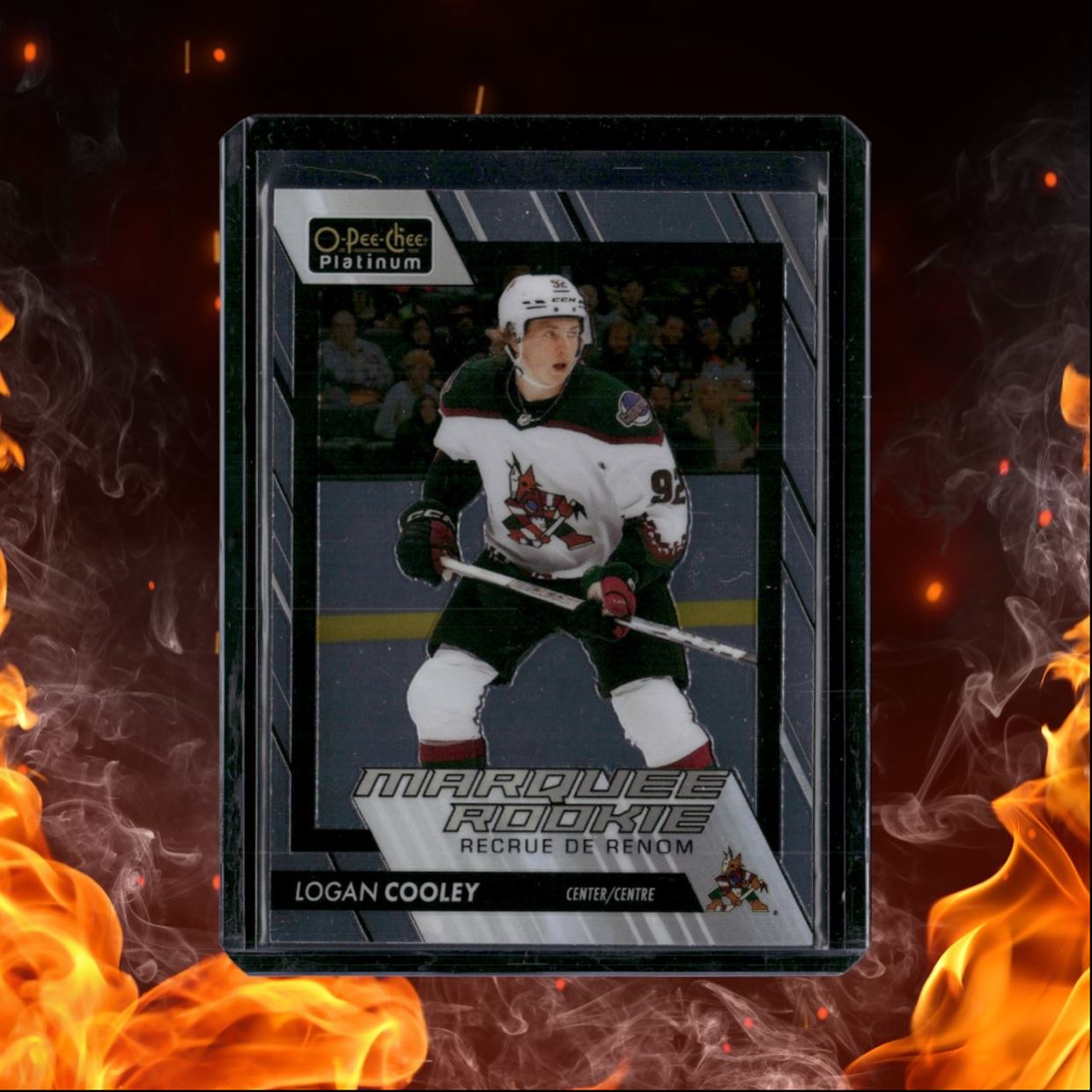2023-24 O-Pee-Chee Platinum Logan Cooley Marquee (A) Rookie #202