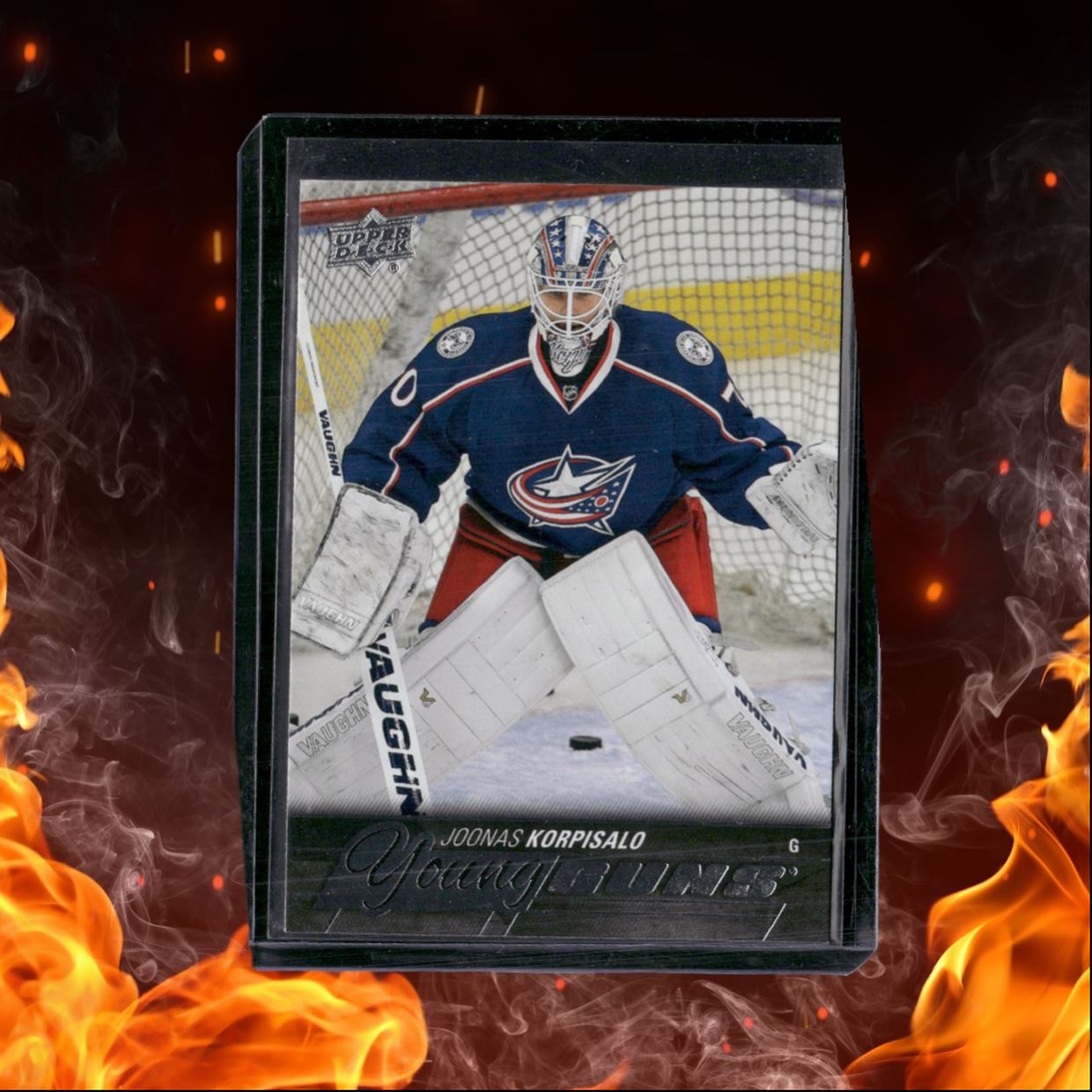 2015-16 Upper Deck Joonas Korpisalo Young Guns Rookie #521