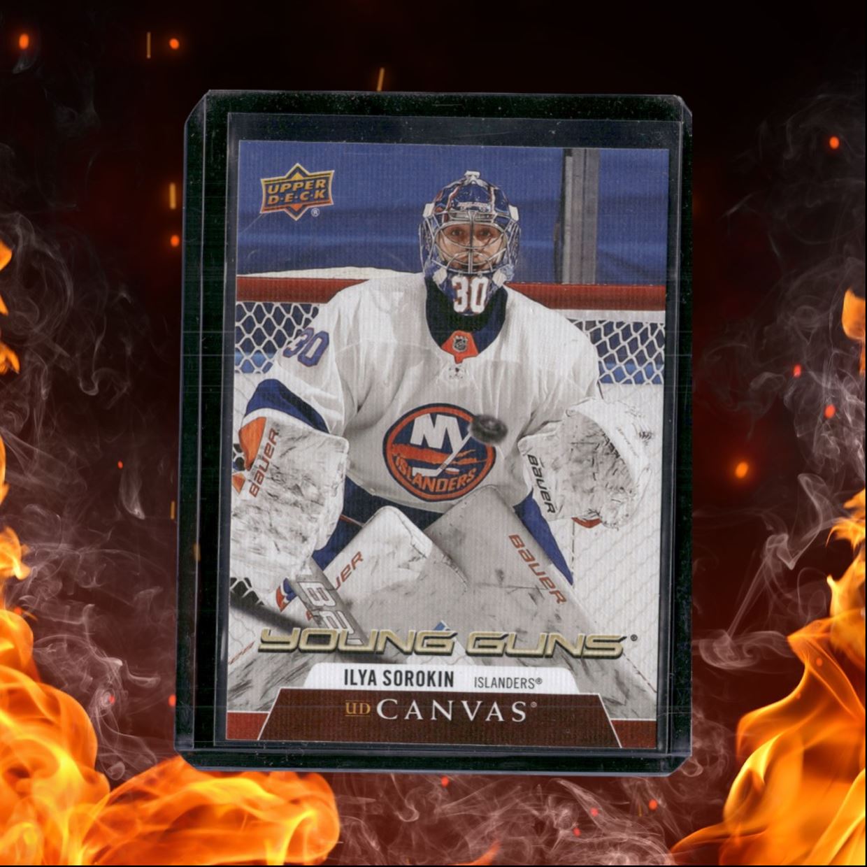 2020-21 Upper Deck Ilya Sorokin Young Guns UD Canvas Rookie #C212