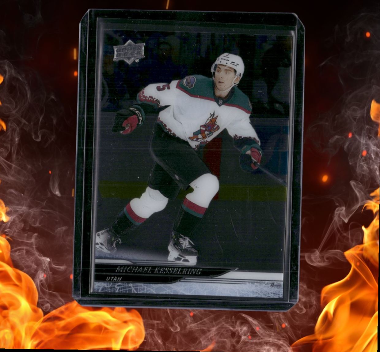 2024-25 Upper Deck Michael Kesselring Clear Cut SSP #423