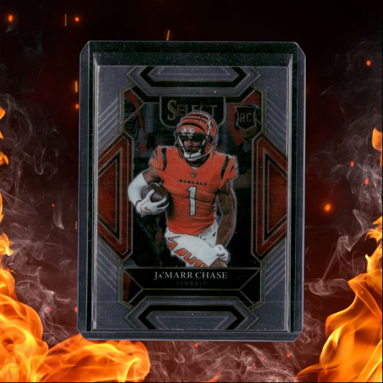 2021 Panini Mosaic Prizm Ja'Marr Chase Club Level Rookie #247