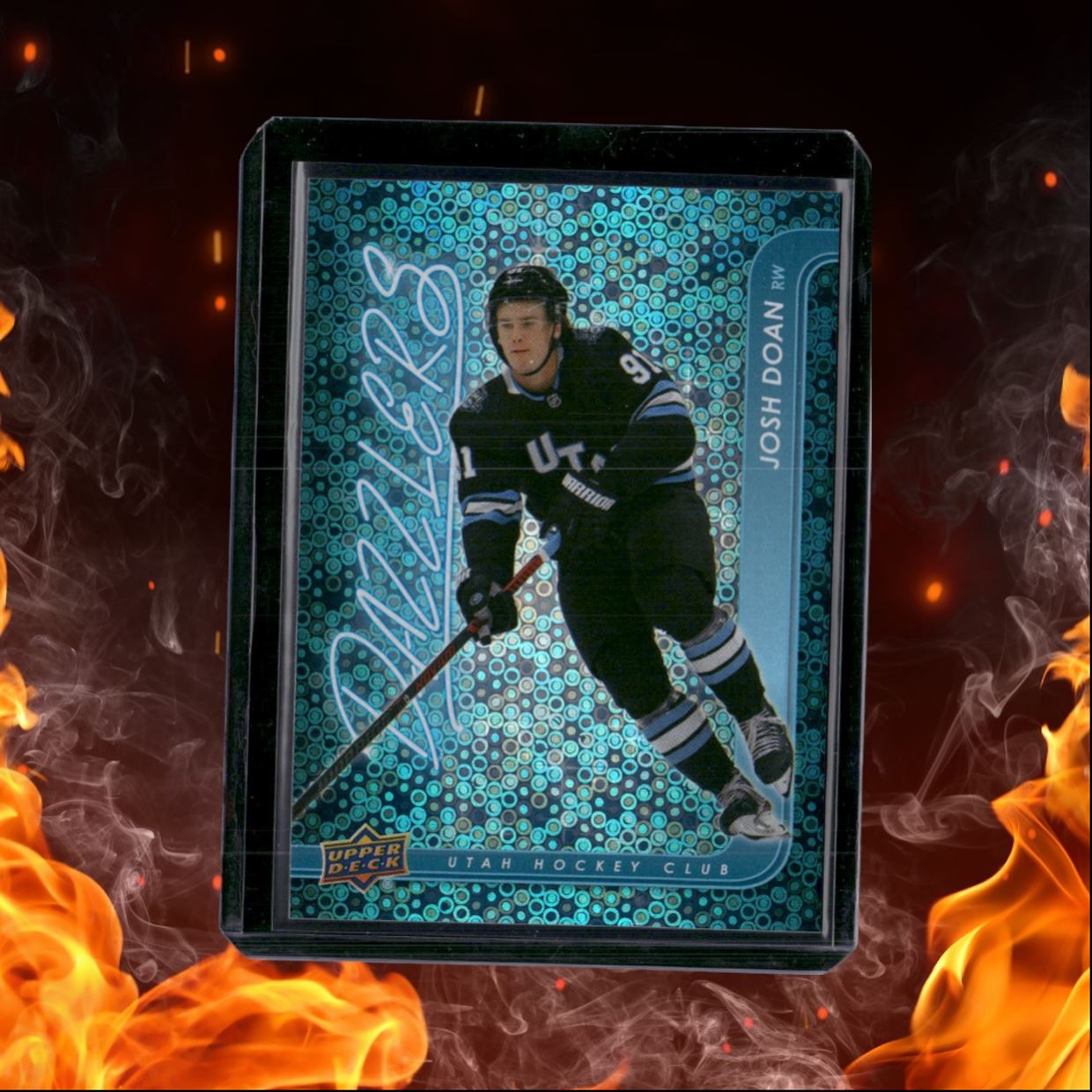 2024-25 Upper Deck Josh Doan Dazzlers Blue Rookie #DZ-90