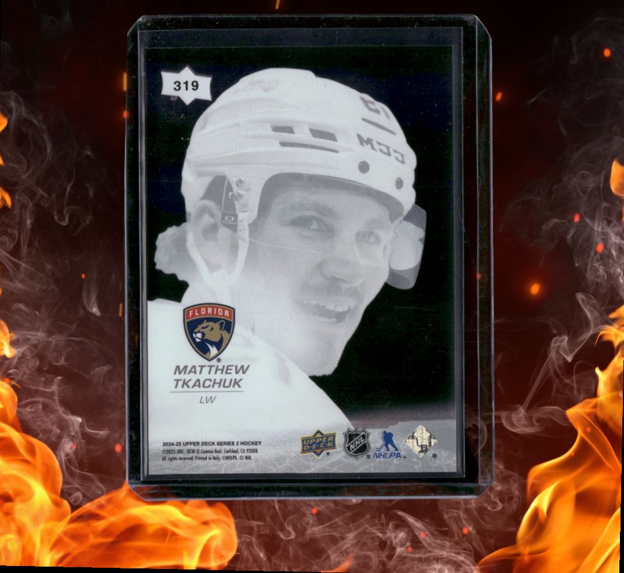 2024-25 Upper Deck Matthew Tkachuk Clear Cut SSP (B) #319