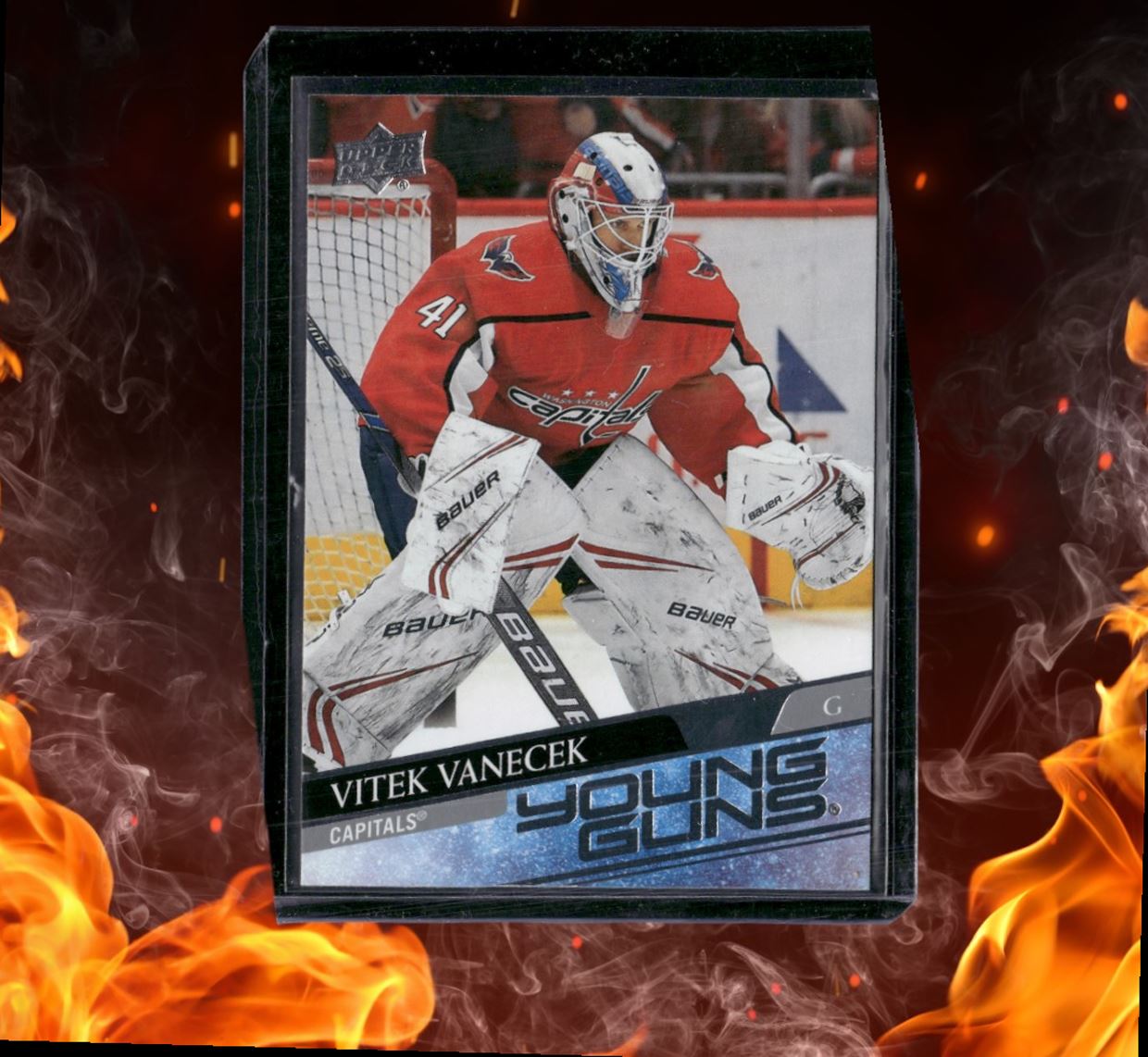 2020-21 Upper Deck Vitek Vanecek Young Guns Rookie #211