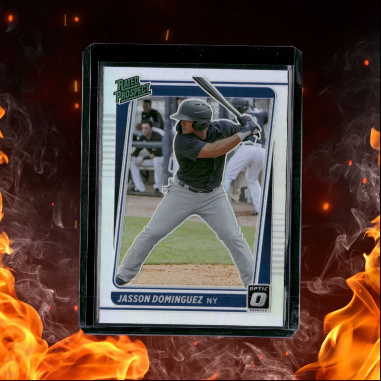 2021 Panini Donruss Optic Jasson Dominguez Rated Prospect Holo #RP11