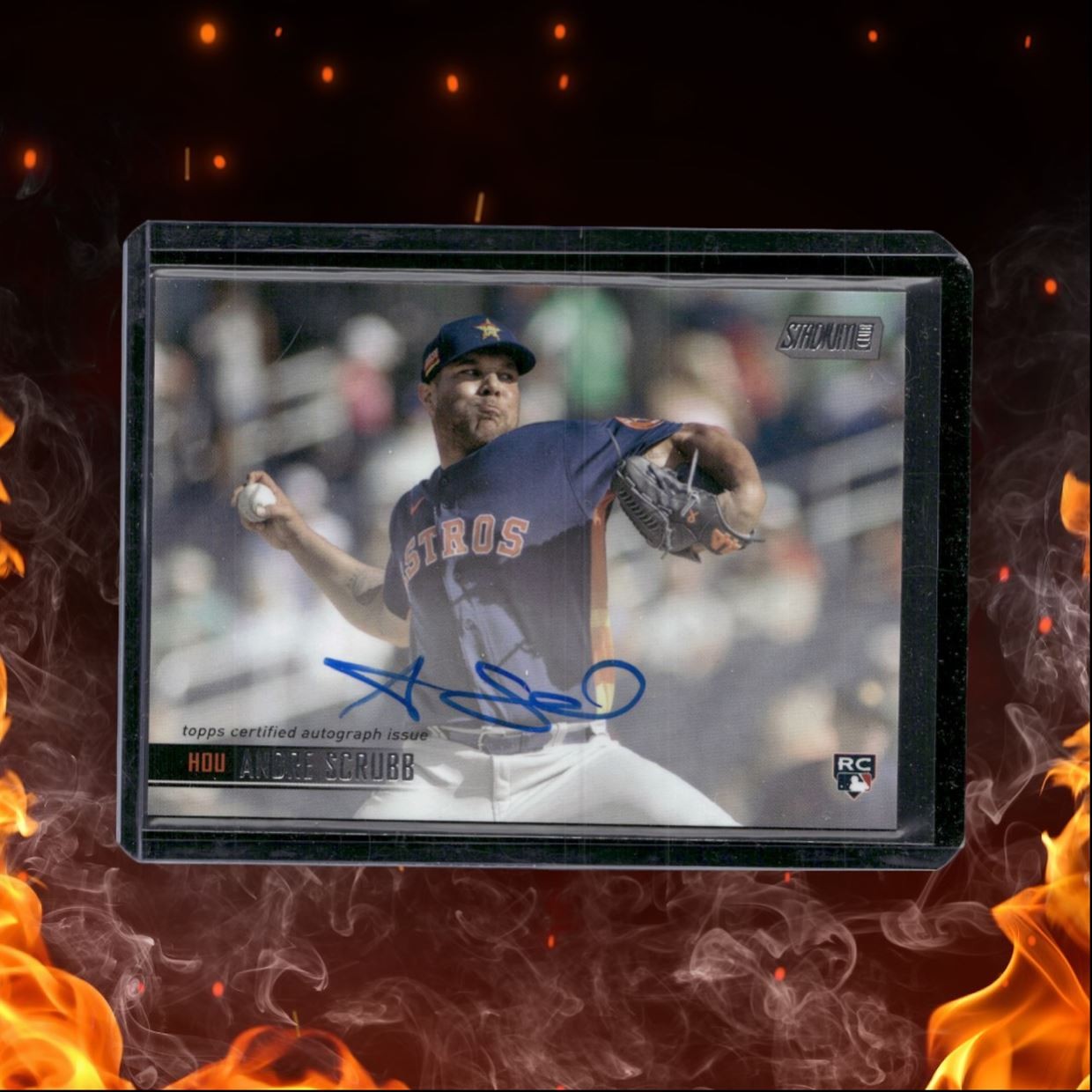 2021 Topps Stadium Club Andre Scrubb Auto #SCBA-ASC