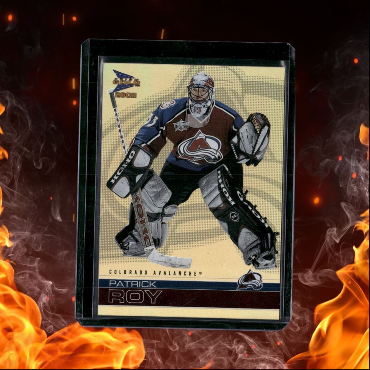 2001-02 Pacific McDonald's Patrick Roy Prism Gold #6
