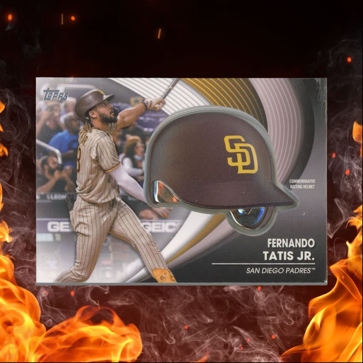 2022 Topps Fernando Tatis Jr. Batting Helmet Commemorative Relic #BH-FT
