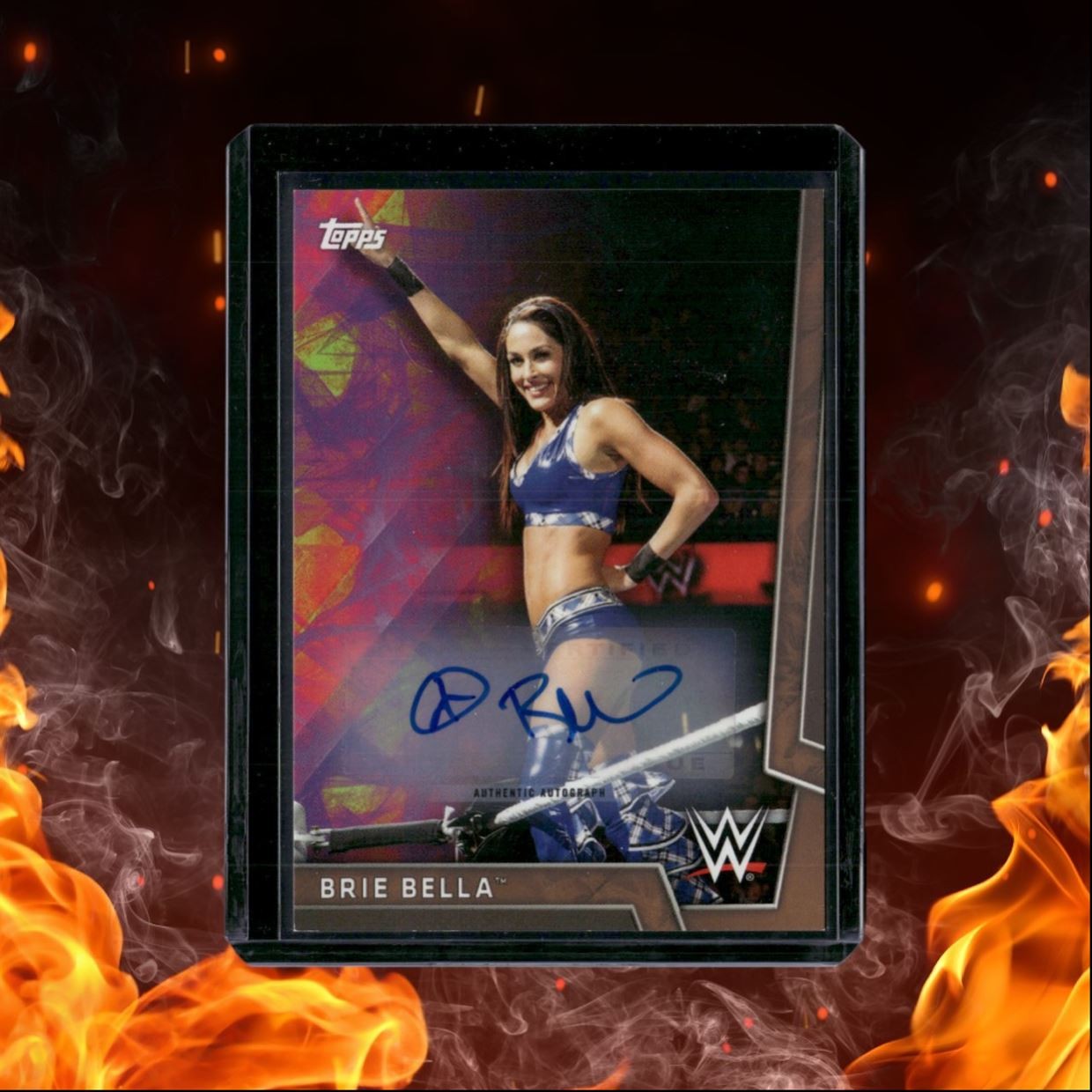 2018 Topps Women's Division Brie Bella Bronze 75/75 #6