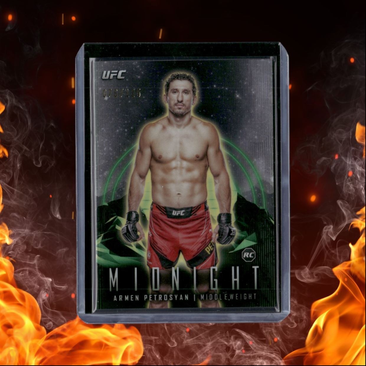 2024 Topps Midnight UFC Armen Petrosyan Morning 076/125 #78