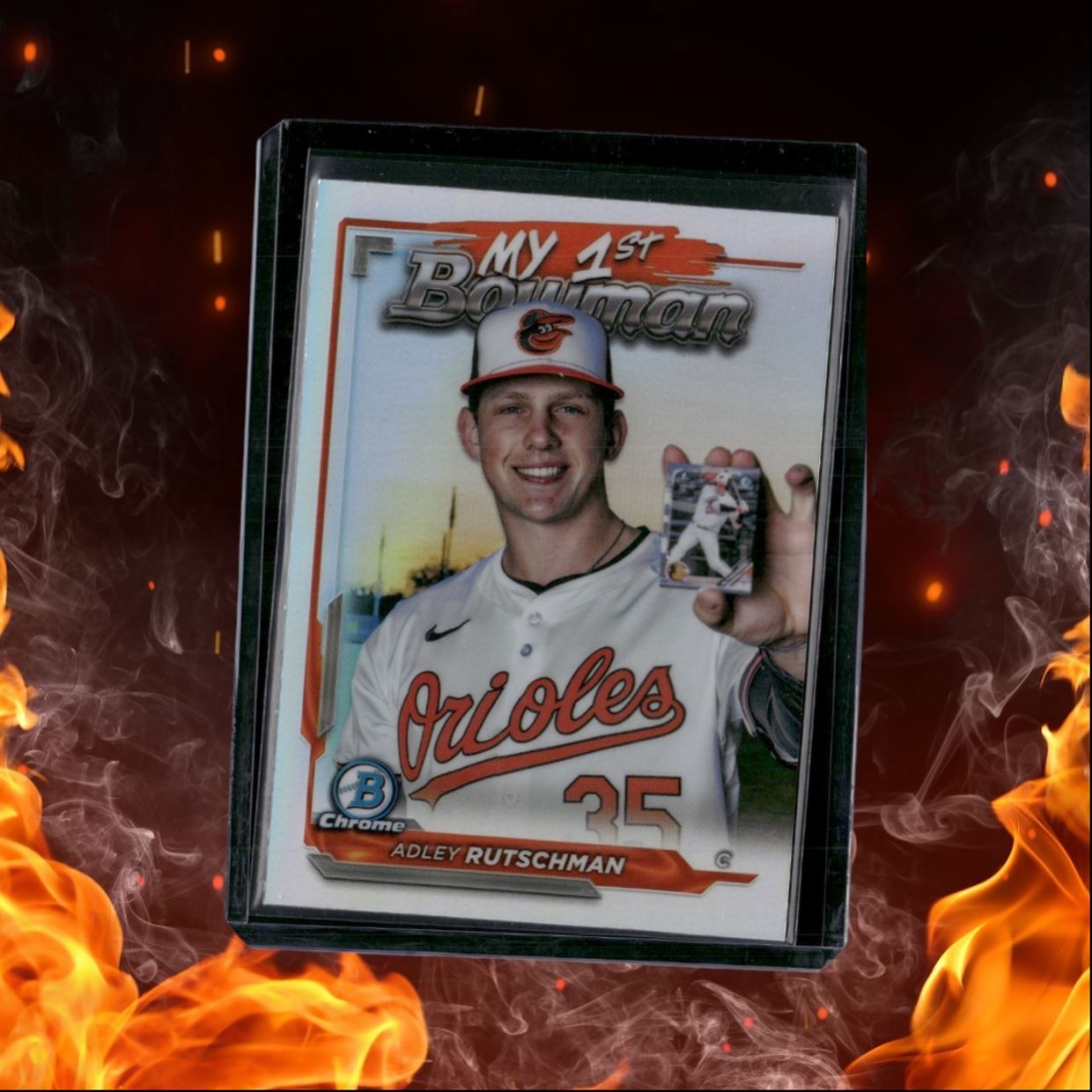 2024 Bowman Chrome Adley Rutschman My 1st Bowman #M1B-19