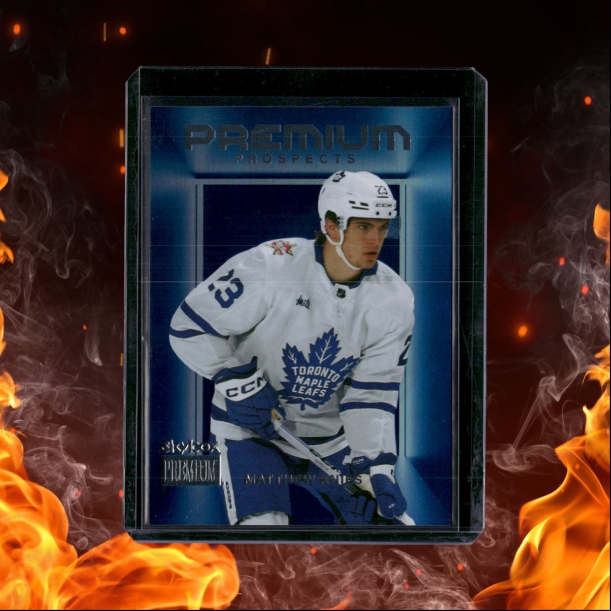 2023-24 SkyBox Metal Universe Matthew Knies Premium Prospects Rookie #PP-12