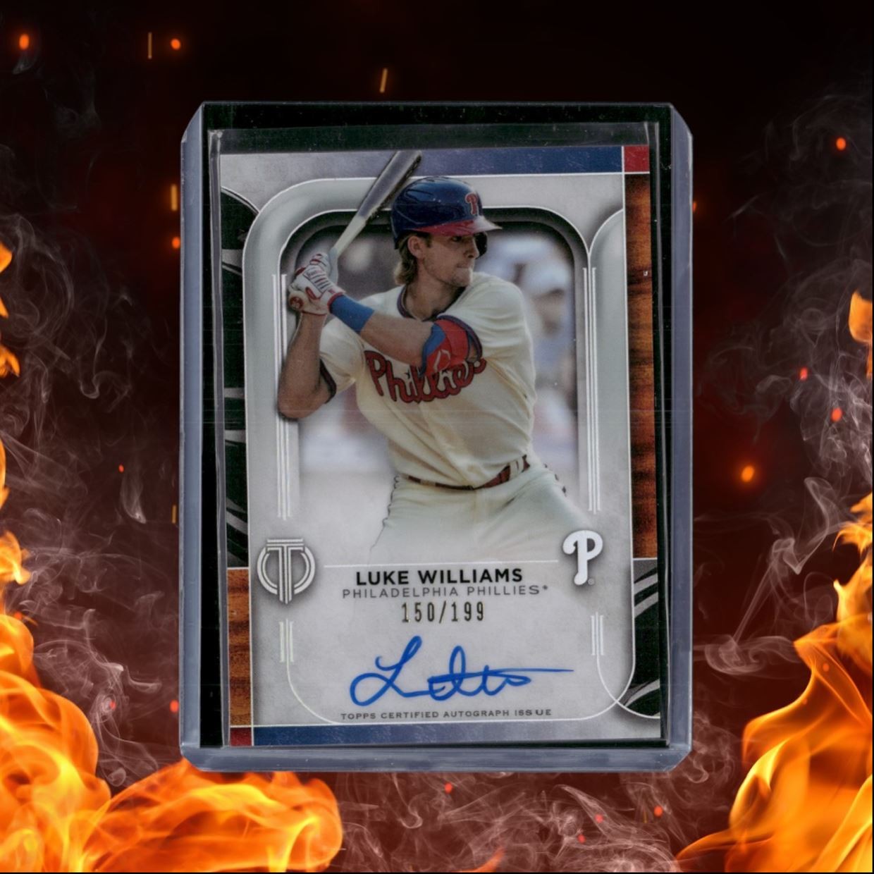 2022 Topps Tribute Luke Williams Refractor Auto 150/199 #TA-LW