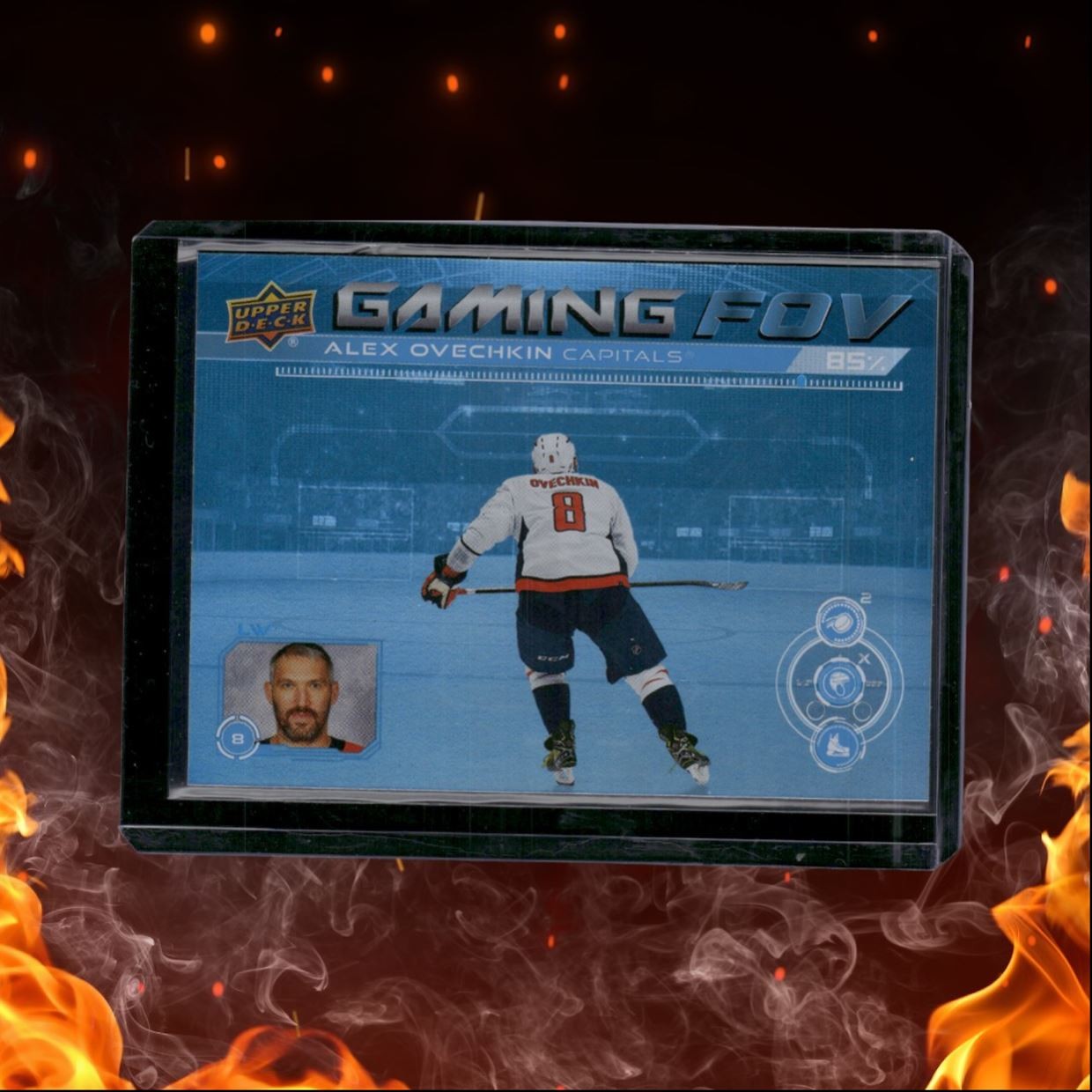 2024-25 Upper Deck Alex Ovechkin Gaming FOV Blue SSP #GFOV-17