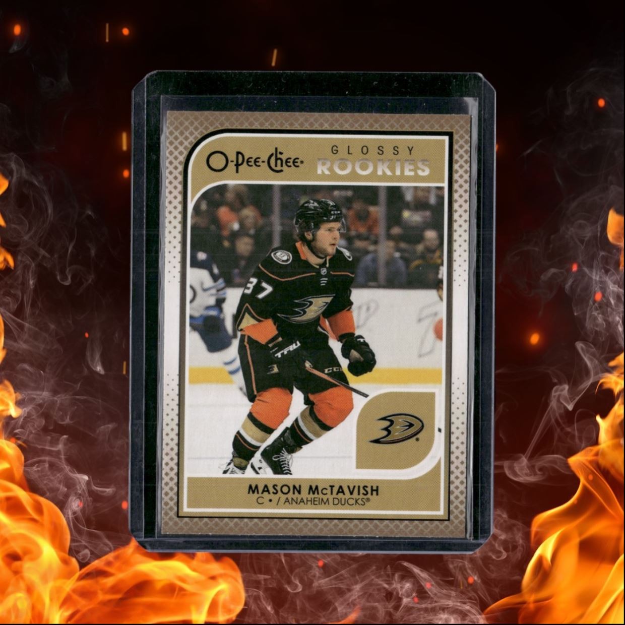 2021-22 Upper Deck Mason McTavish O-Pee-Chee Glossy Rookies Rookie #R-12