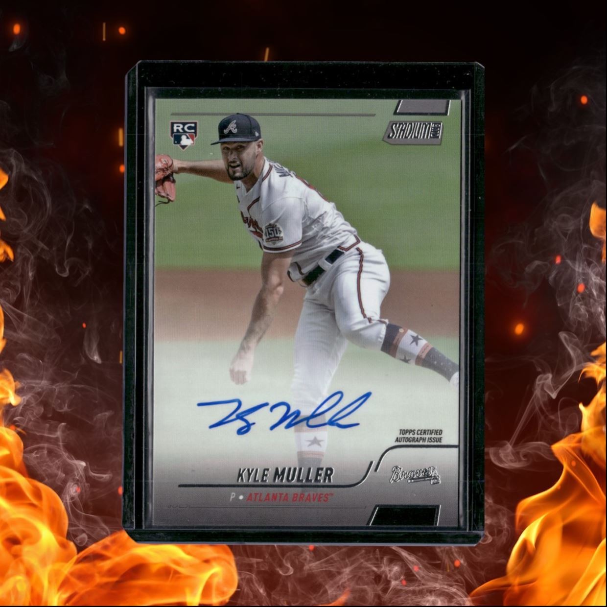 2022 Topps Stadium Club Kyle Muller Rookie Auto #SCBA-KMU