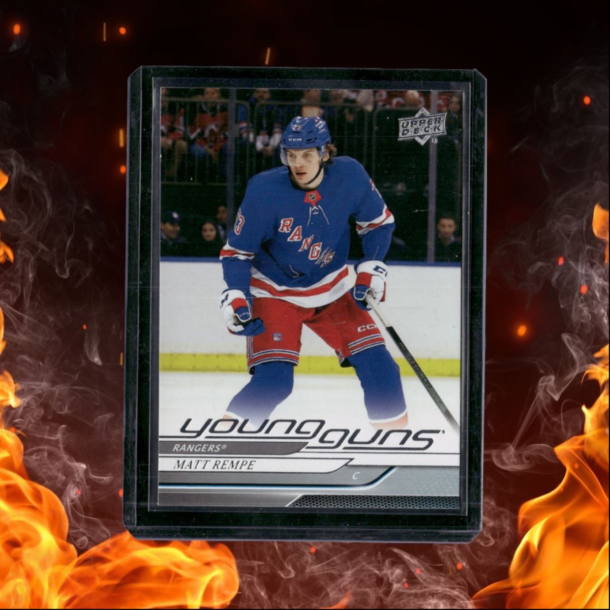 2024-25 Upper Deck Matt Rempe Young Guns Rookie #216
