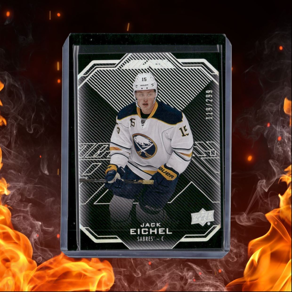 2016-17 Upper Deck Black Jack Eichel 119/299 #4