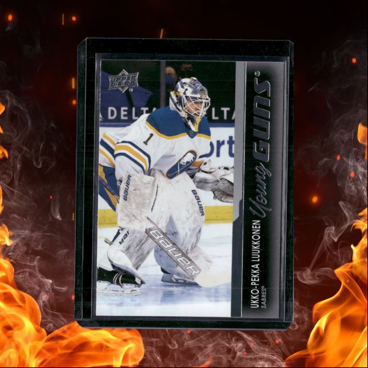 2021-22 Upper Deck Ukko-Pekka Luukkonen Young Guns Rookie #202
