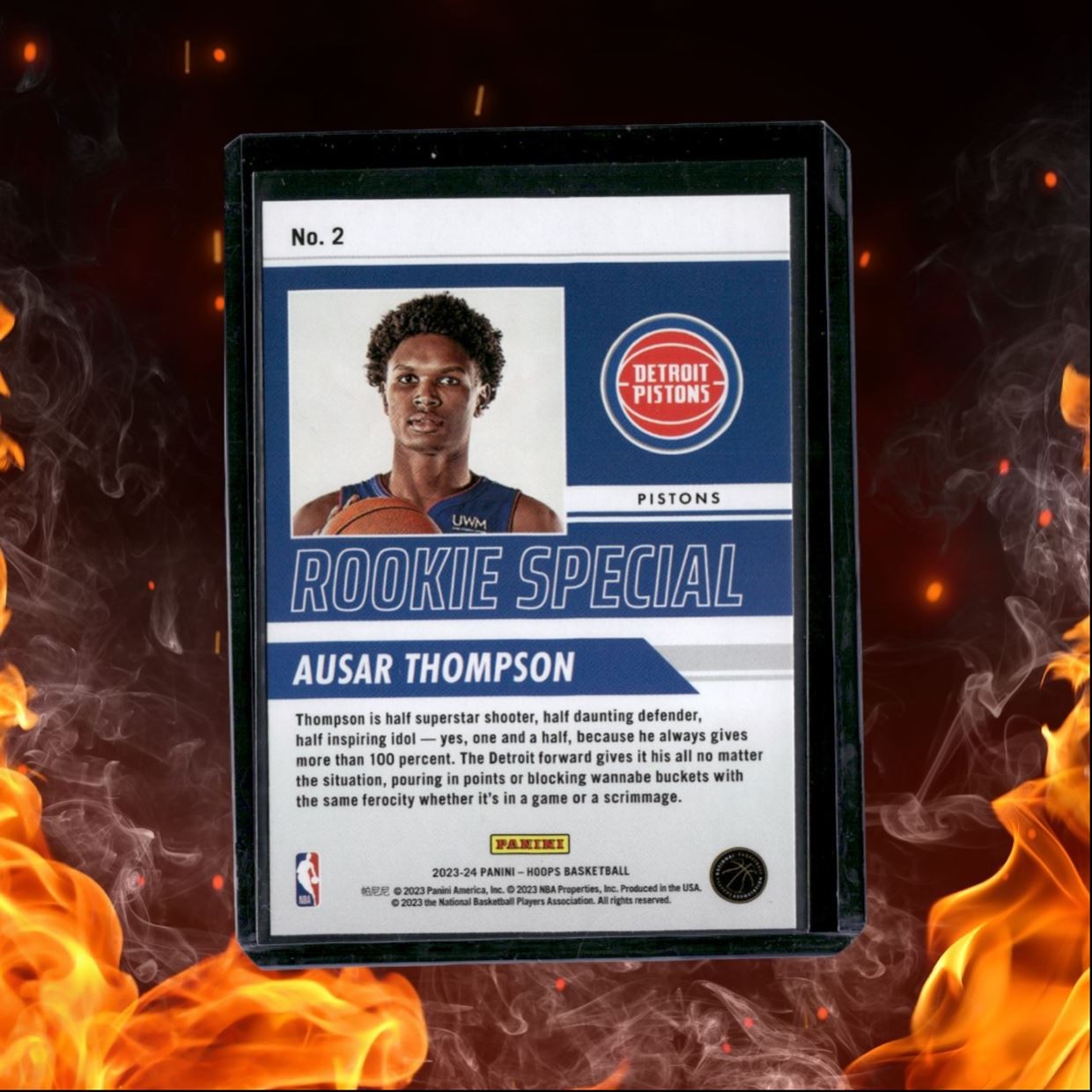 2023-24 Panini Hoops Ausar Thompson Special Rookie #2