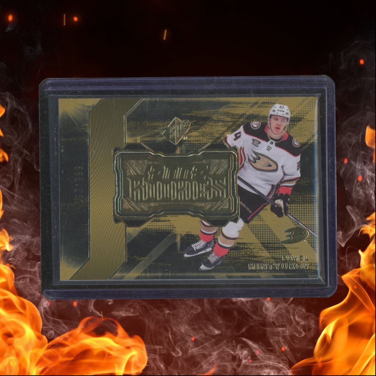 2023-24 Upper Deck SPx Pavel Mintyukov Finite Gold Rookie 333/399 #F-45