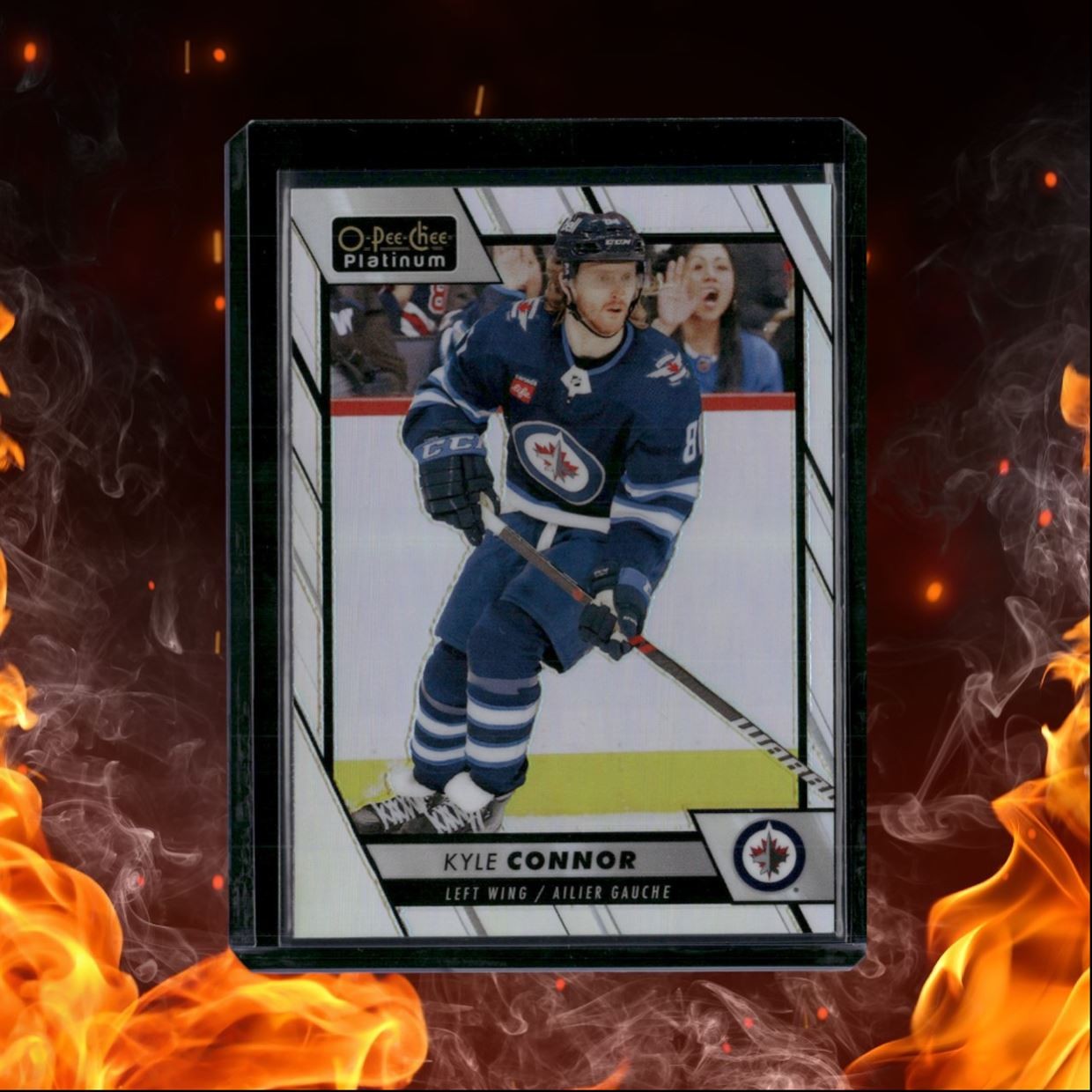 2023-24 O-Pee-Chee Platinum Kyle Connor Rainbow #50