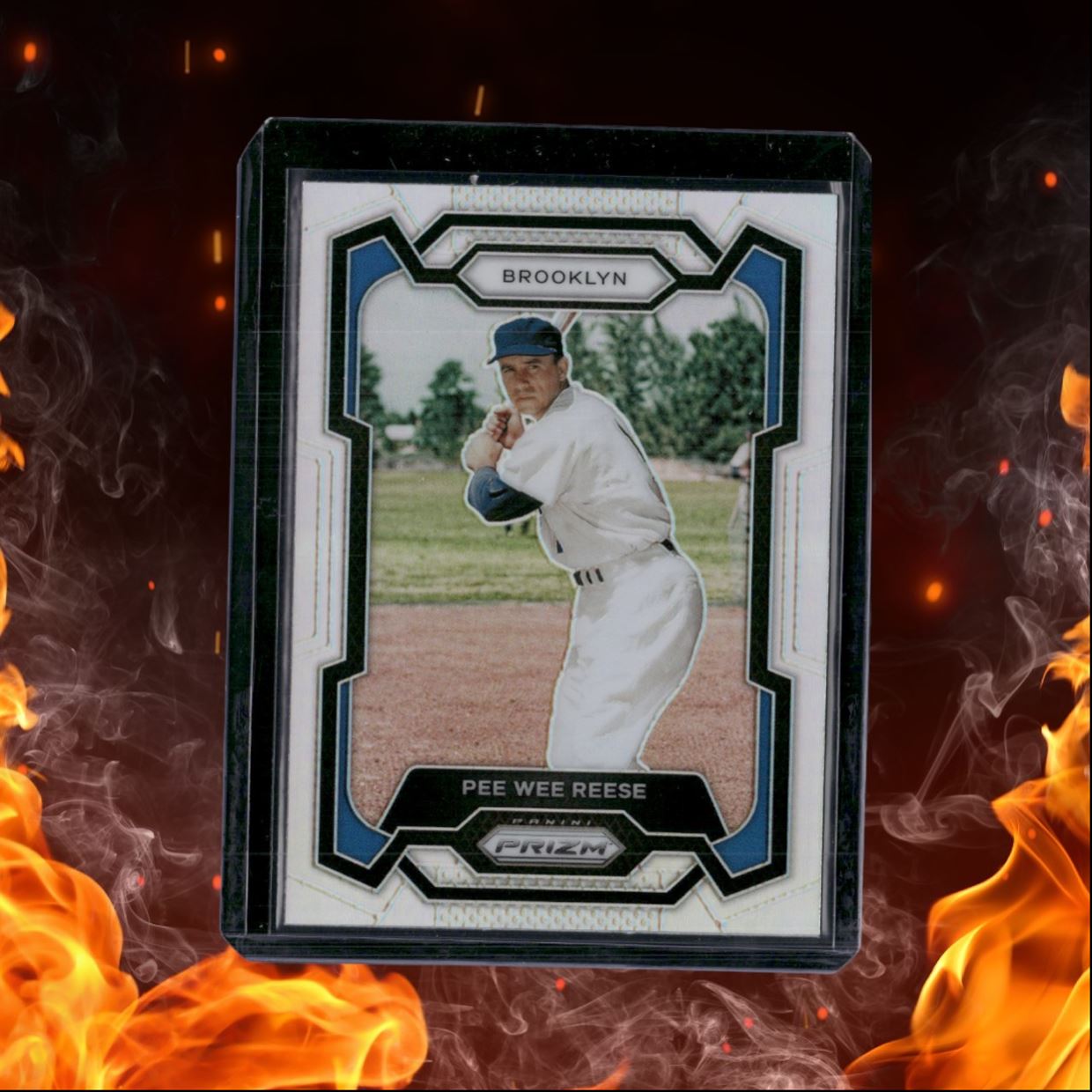 2024 Panini Prizm Pee Wee Reese Legends Silver Prizm (B) #137