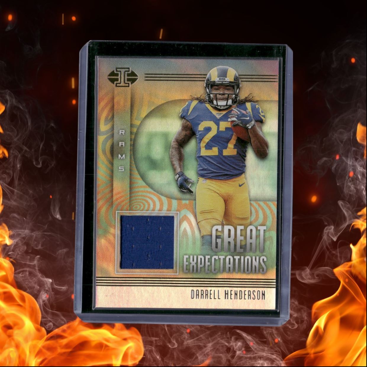 2019 Panini Illusions Darrell Henderson Great Expectations Jersey Rookie #GE-DHE
