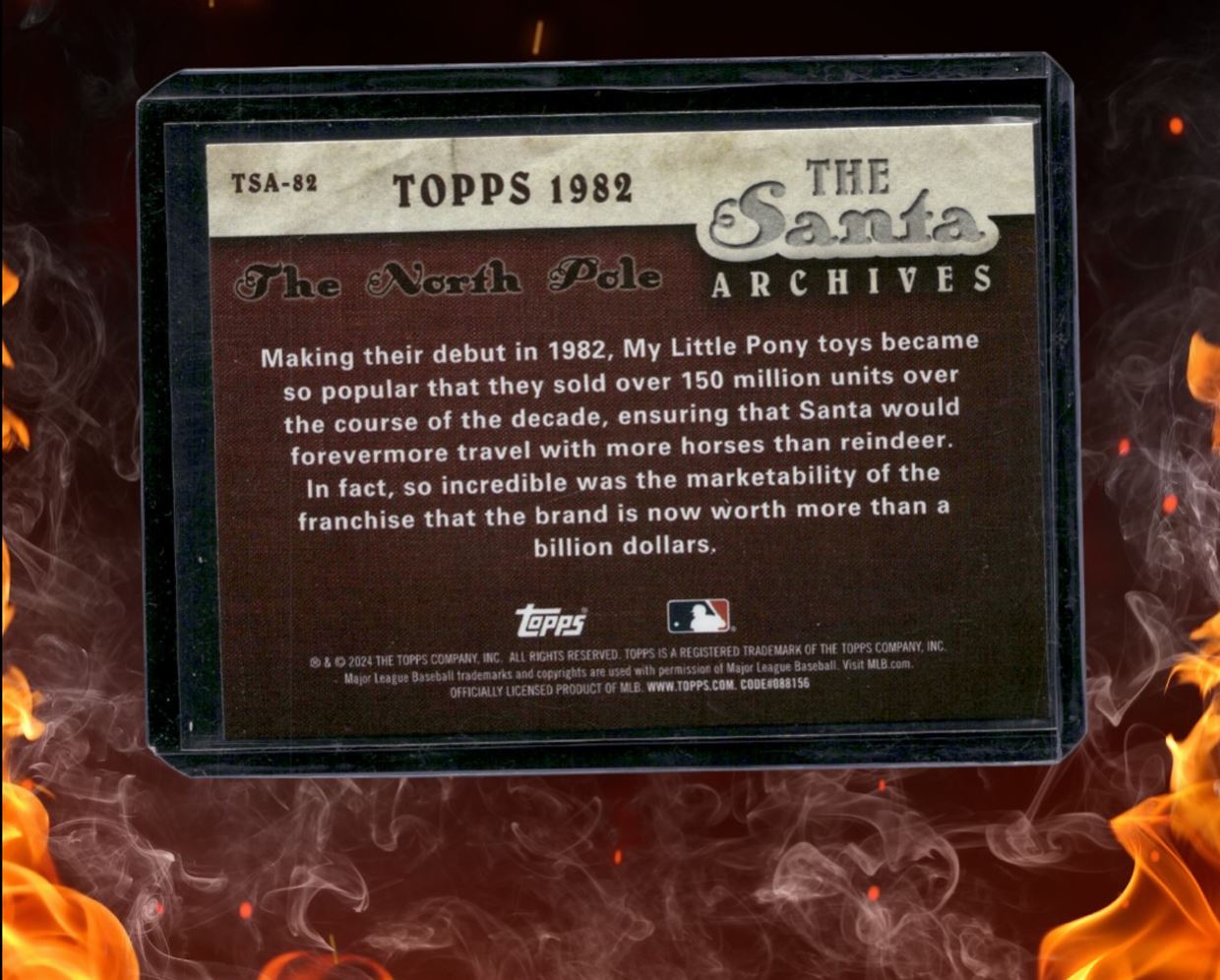 2025 Topps Holiday The Santa Archives Santa Claus #TSA-82
