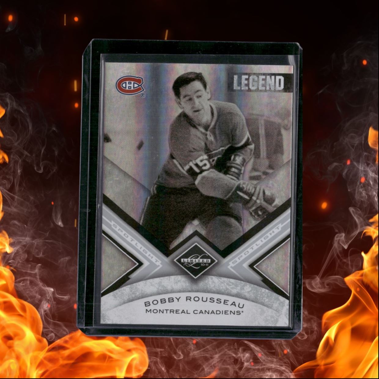 2010-11 Panini Limited Bobby Rousseau Legend Silver Spotlight 05/49 #138