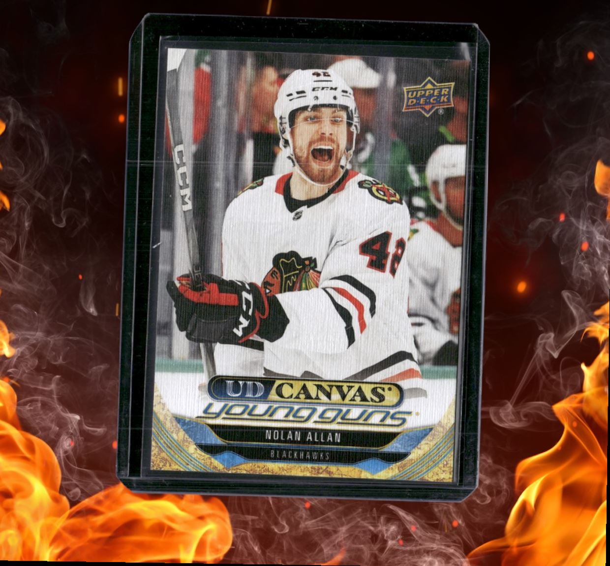 2024-25 Upper Deck Nolan Allan Canvas Young Guns Rookie #C211