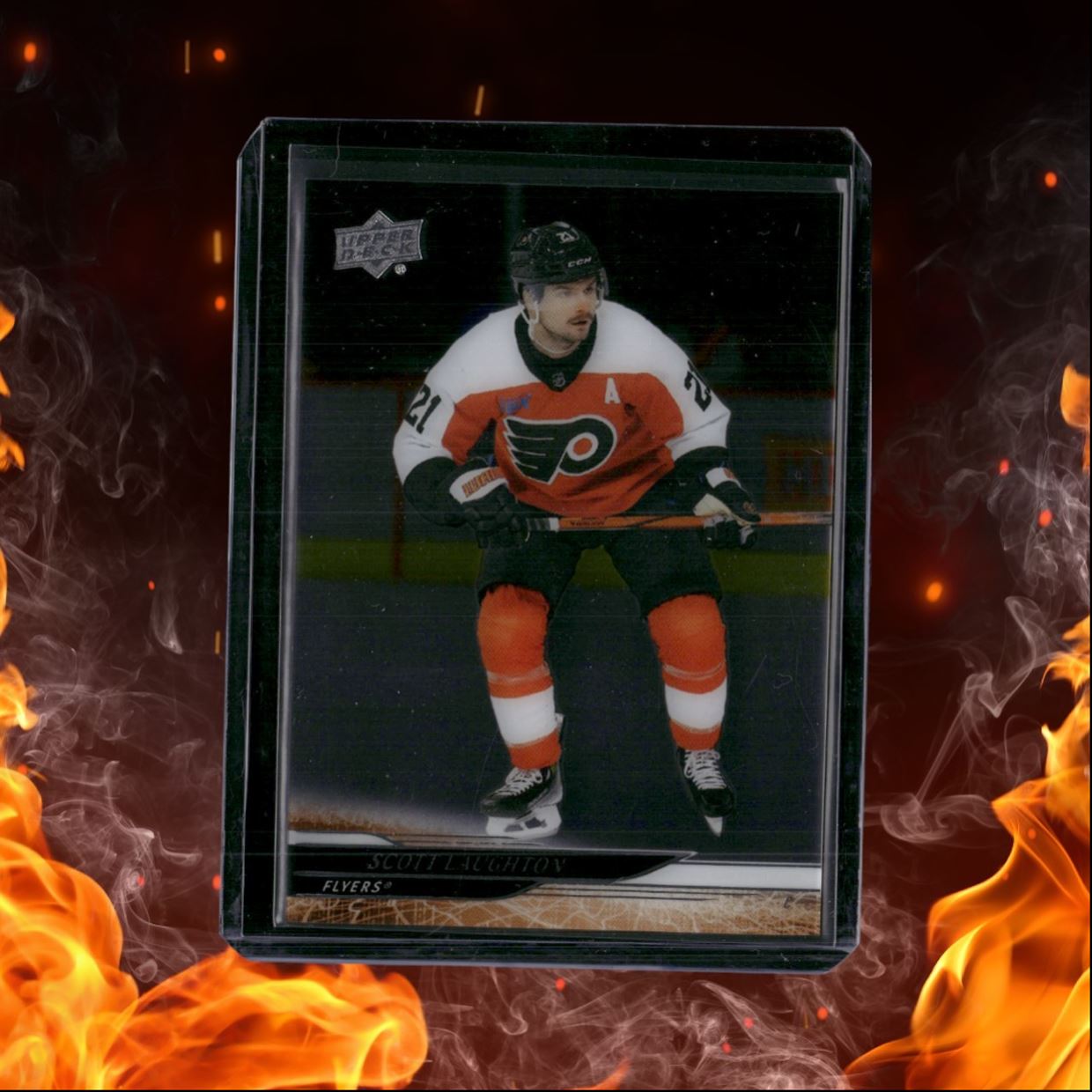 2024-25 Upper Deck Scott Laughton Clear Cut SSP #378