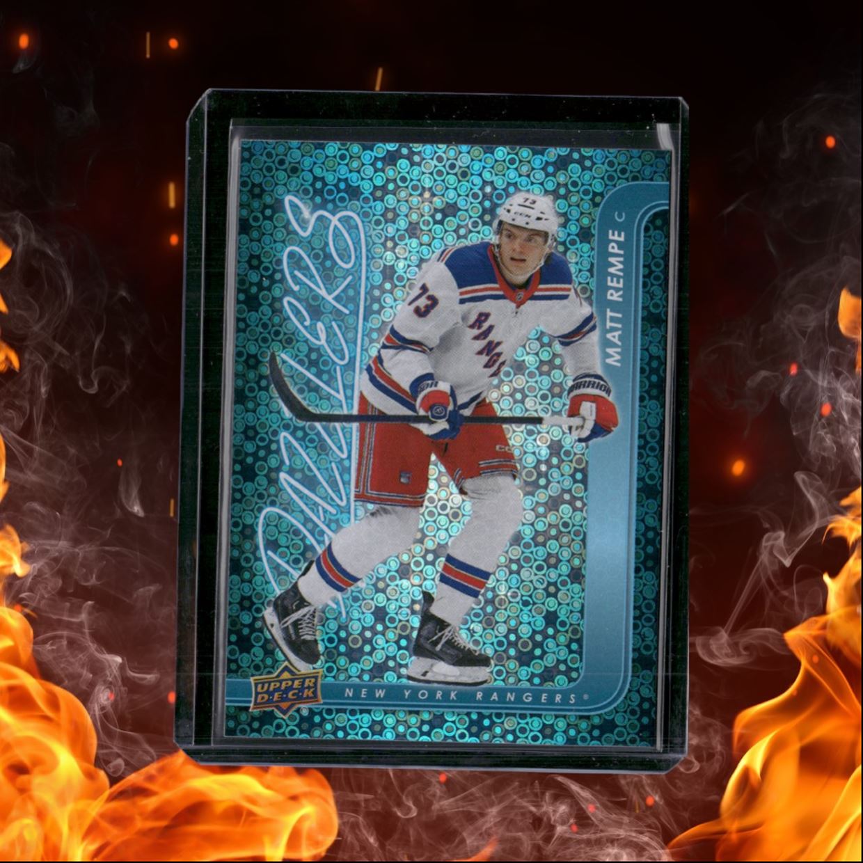 2024-25 Upper Deck Matt Rempe Dazzlers Blue Rookie #DZ-96