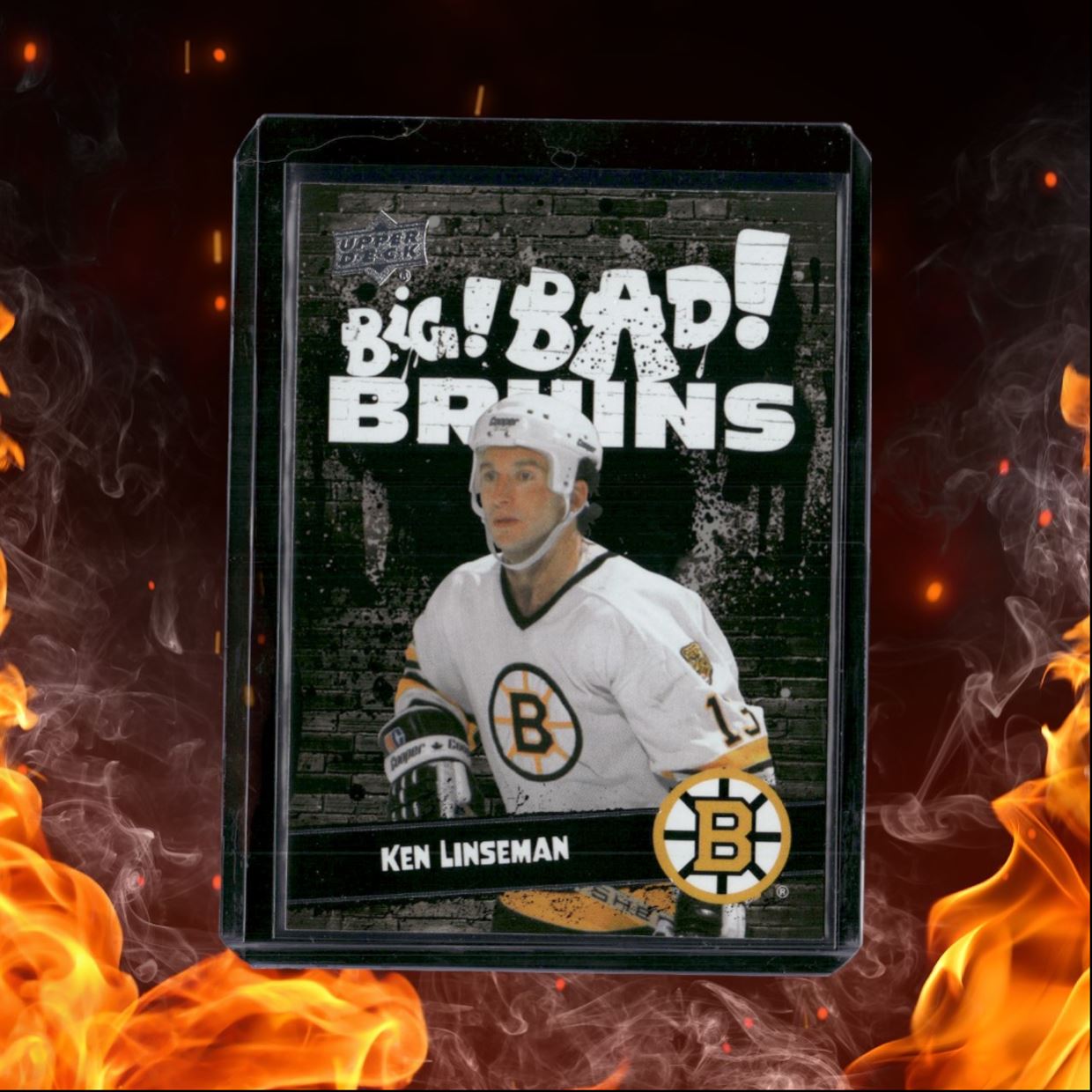 2023-24 Upper Deck Boston Bruins Centennial Ken Linseman Big! Bad! Bruins #196