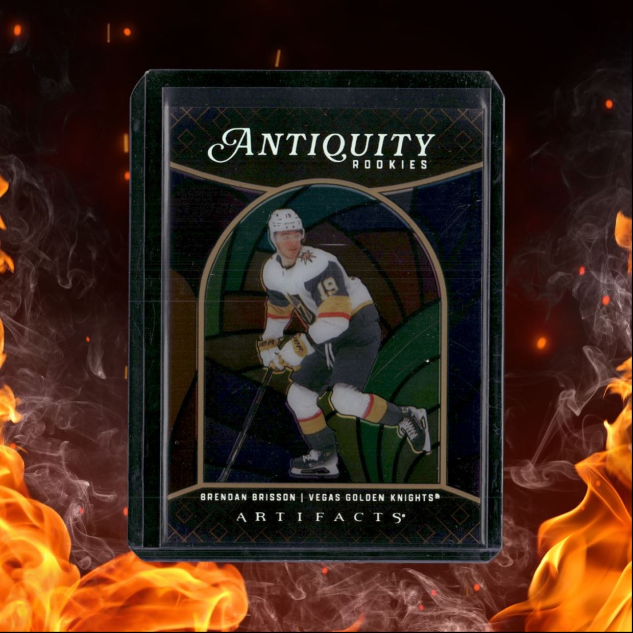 2024-25 Upper Deck Artifacts Brendan Brisson Antiquity SSP 1:200 Rookie #ATR-1