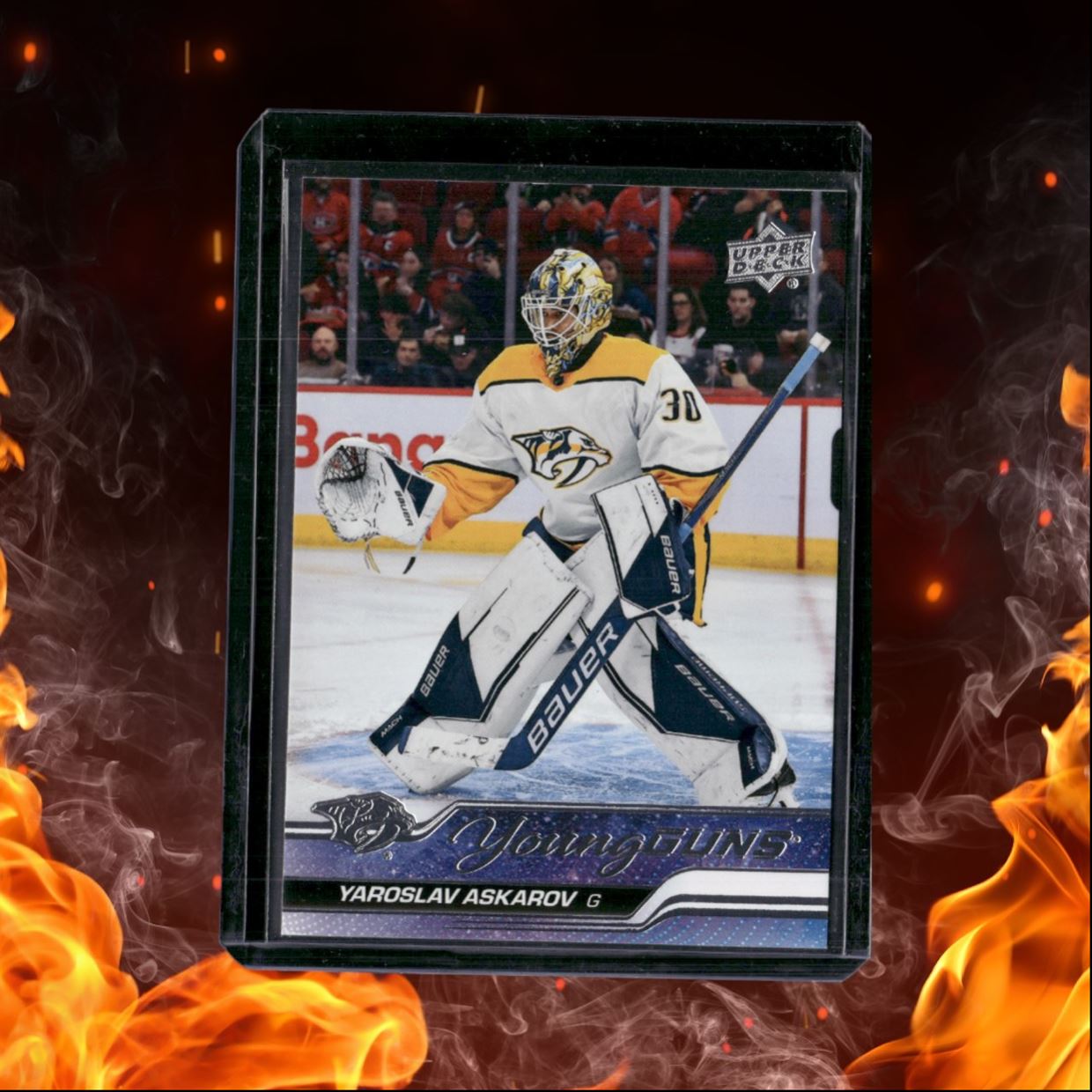 2023-24 Upper Deck Yaroslav Askarov Young Guns (A) Rookie #204