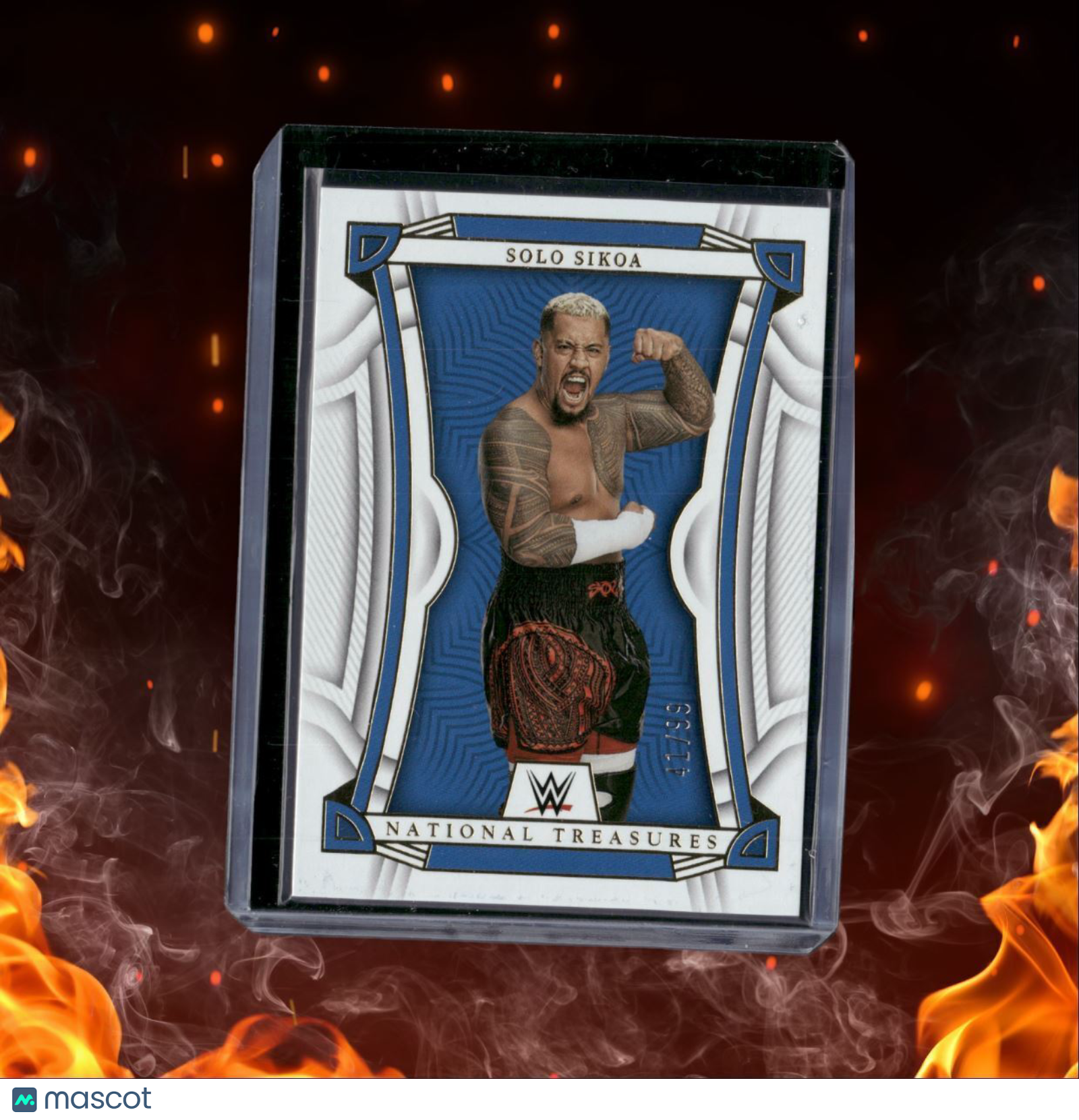 2023 Panini Chronicles National Treasure WWE Solo Sikoa 41/99 #NT-27
