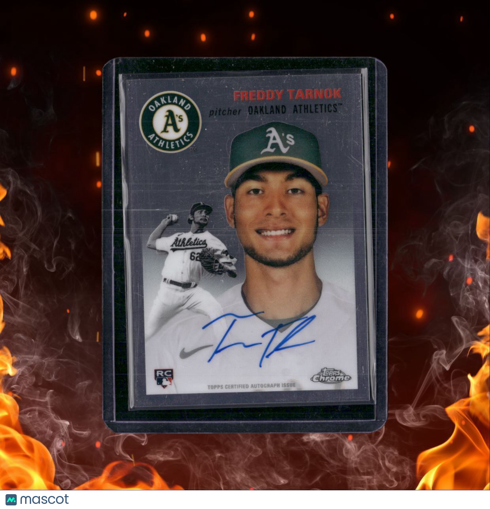 2023 Topps Chrome Platinum Freddy Tarnok Rookie Auto #RA-FT