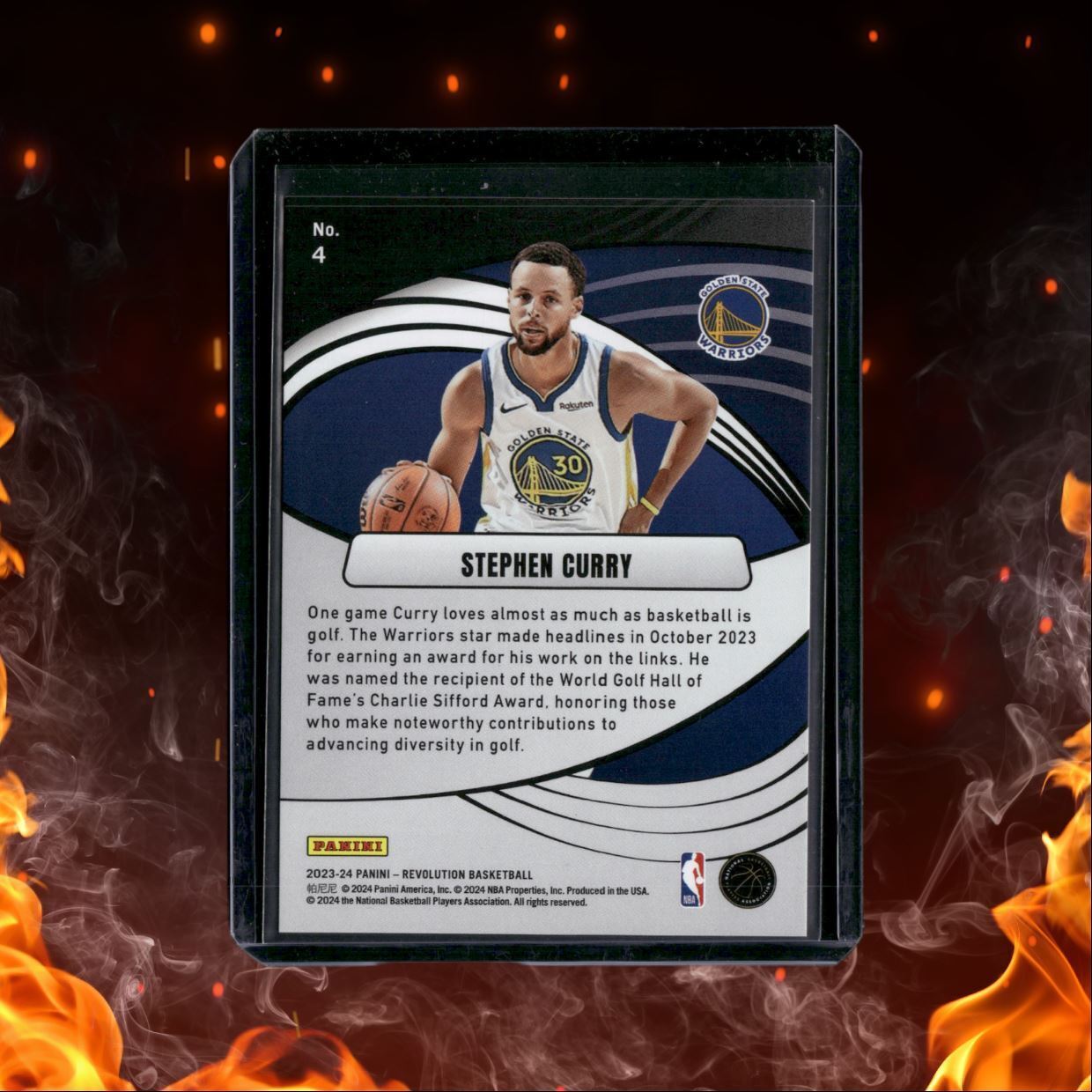 2023-24 Panini Revolution Stephen Curry Supernova #4
