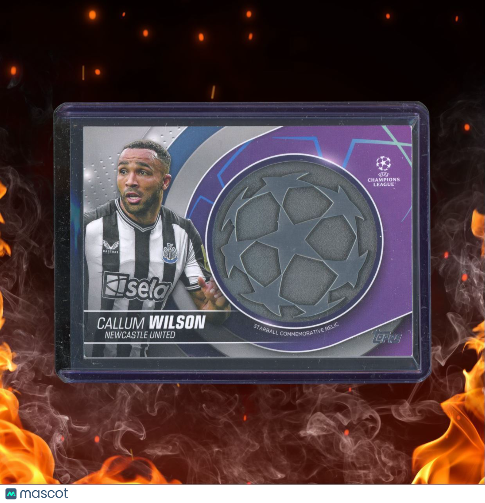2023 Topps UCC Callum Wilson Star Ball Relic #SC-CW