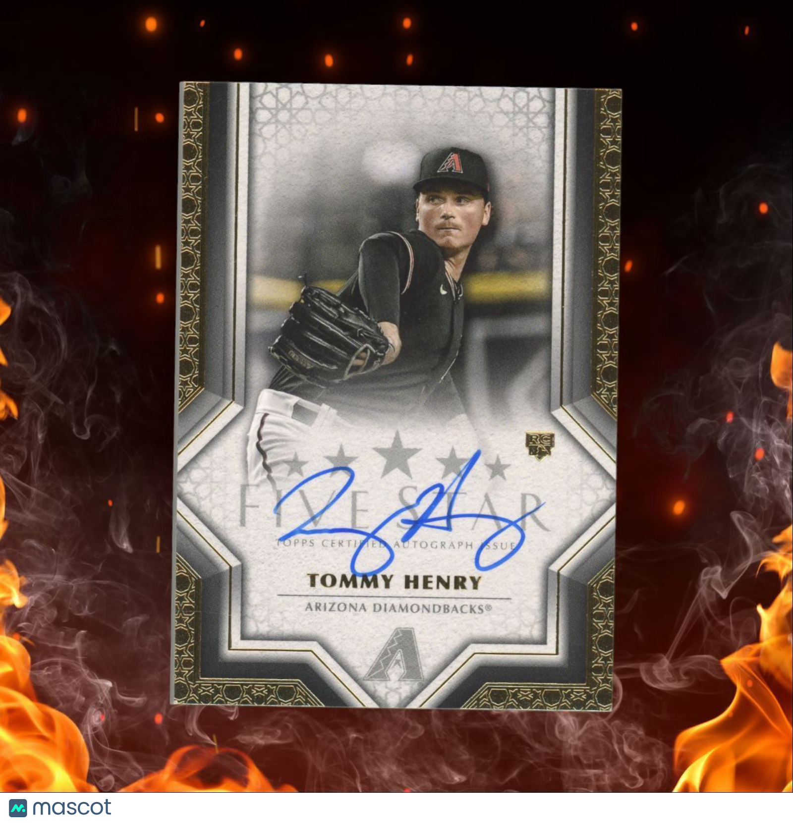 2023 Topps Five Star Jeffrey Springs Rookie Auto #FSA-TH