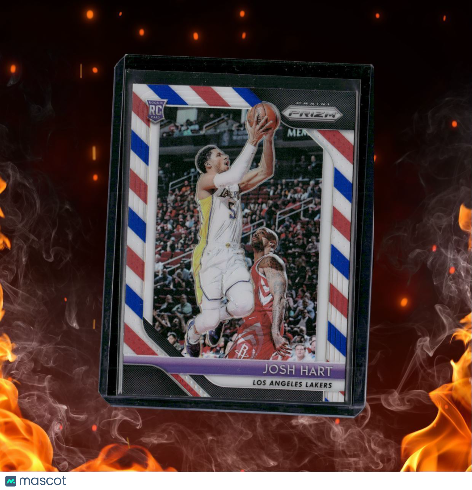 2018-19 Panini Prizm Blue Red White Josh Hart Rookie #46