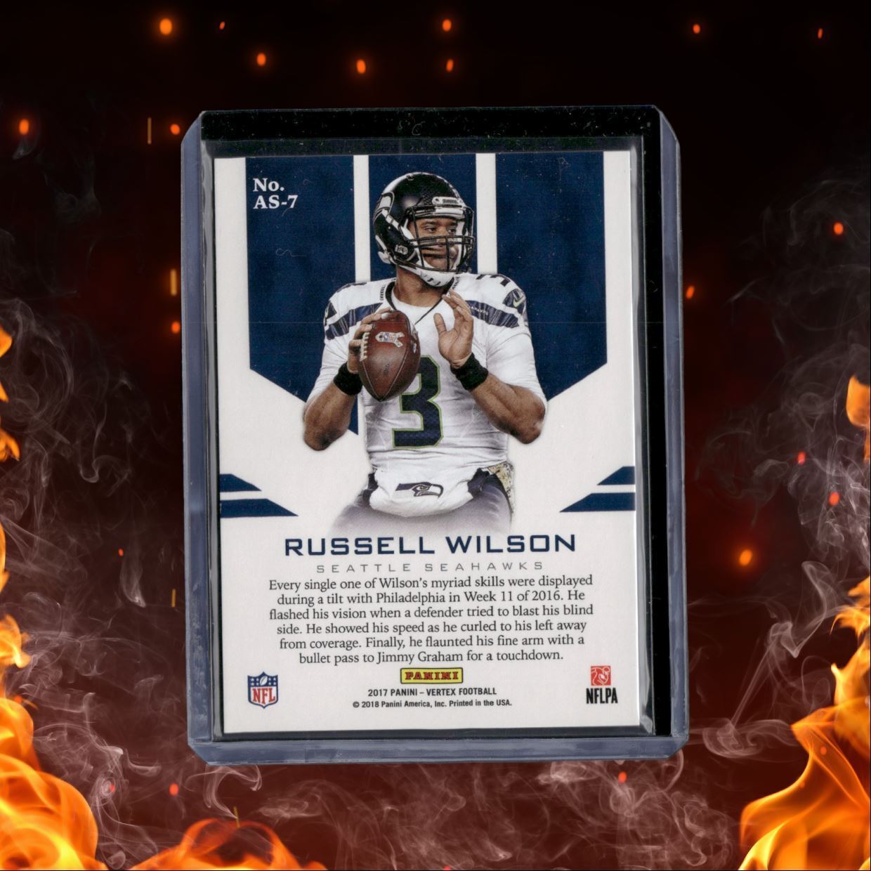 2018 Panini Vertex Russell Wilson Air Supremacy #AS-7