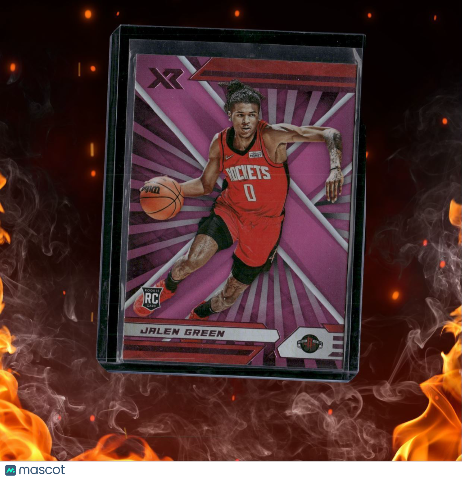 2021-22 Panini Chronicles Jalen Green XR Pink Rookie #381