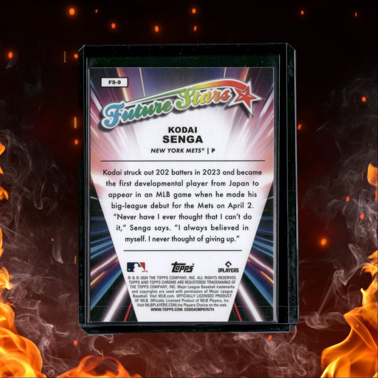 2024 Topps Chrome Kodai Senga Future Stars #FS-9